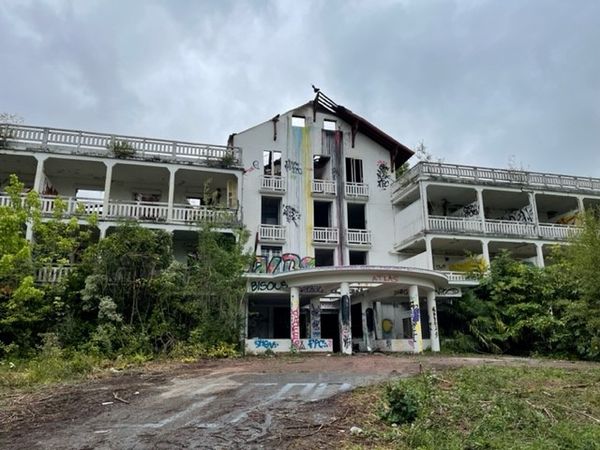 Sanatorium abandonné en Nouvelle-Aquitaine