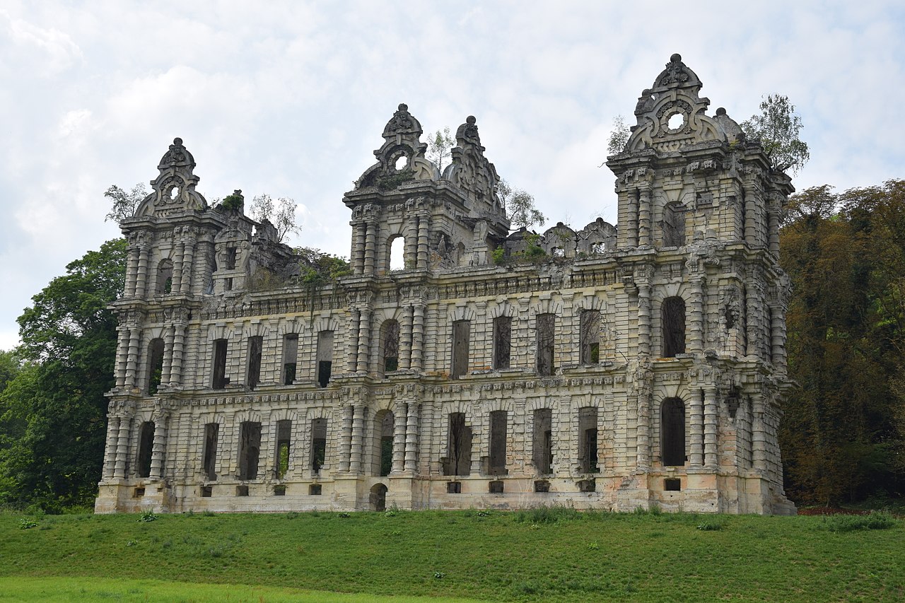 Abandoned castle in Hauts-de-France