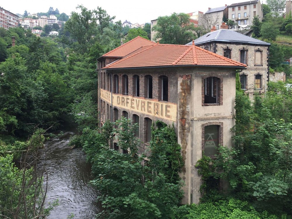 Abandoned factory in Rhône-Alpes