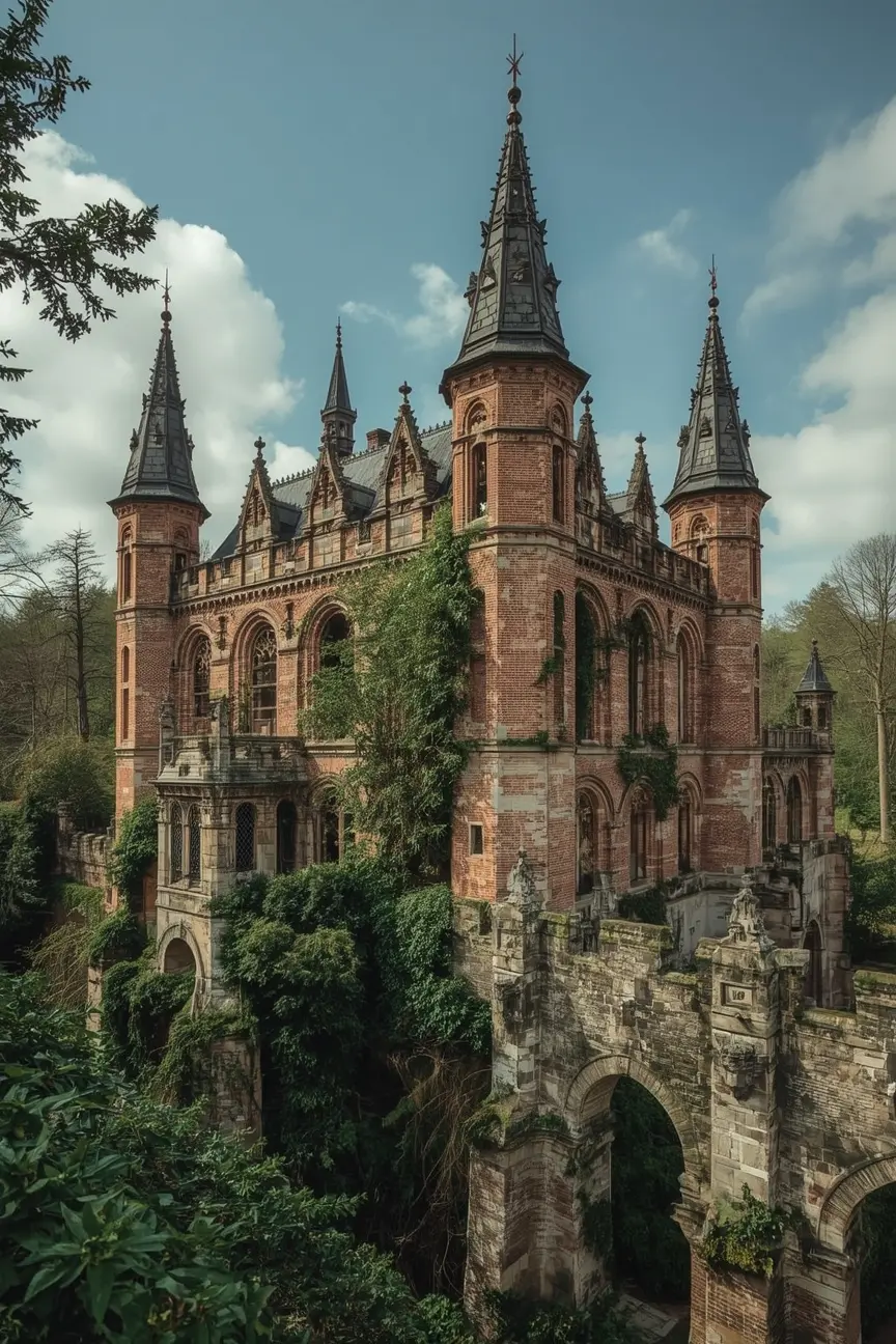 Chateau abandonné en Belgique